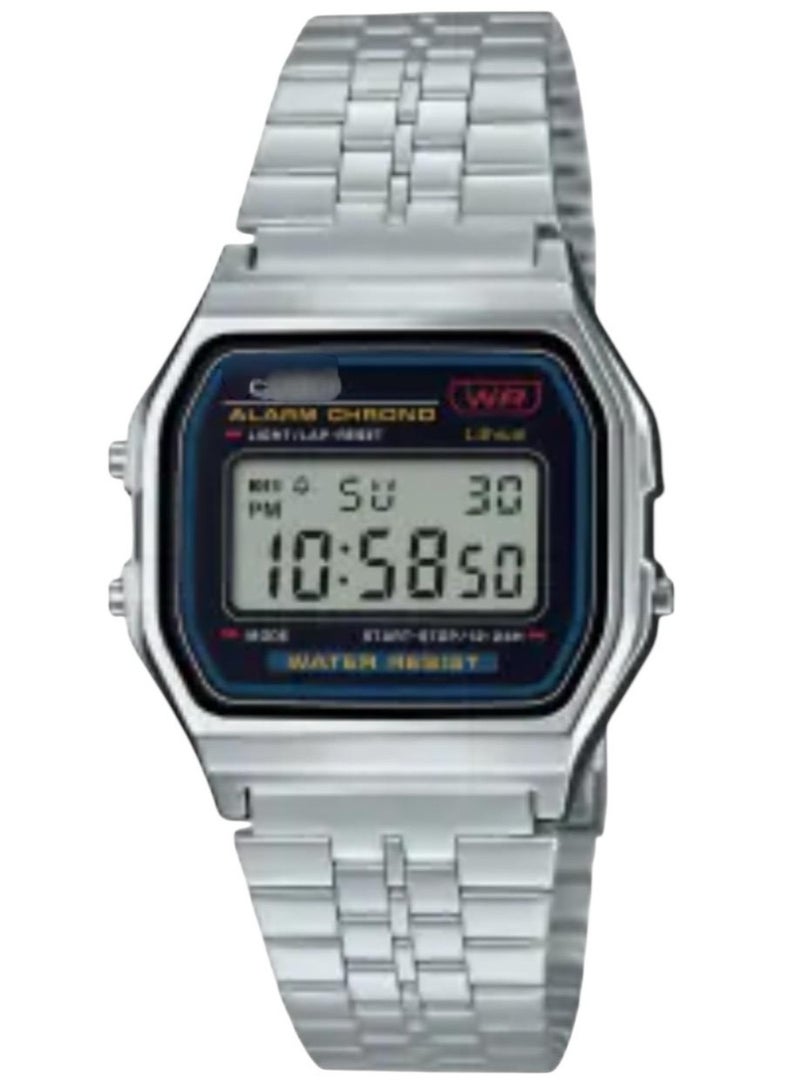 كاسيو ساعة كاسيو ريترو كوليكشن للبالغين من الجنسين ، فضي، سوار موديل للرجال والنساء - Image 3